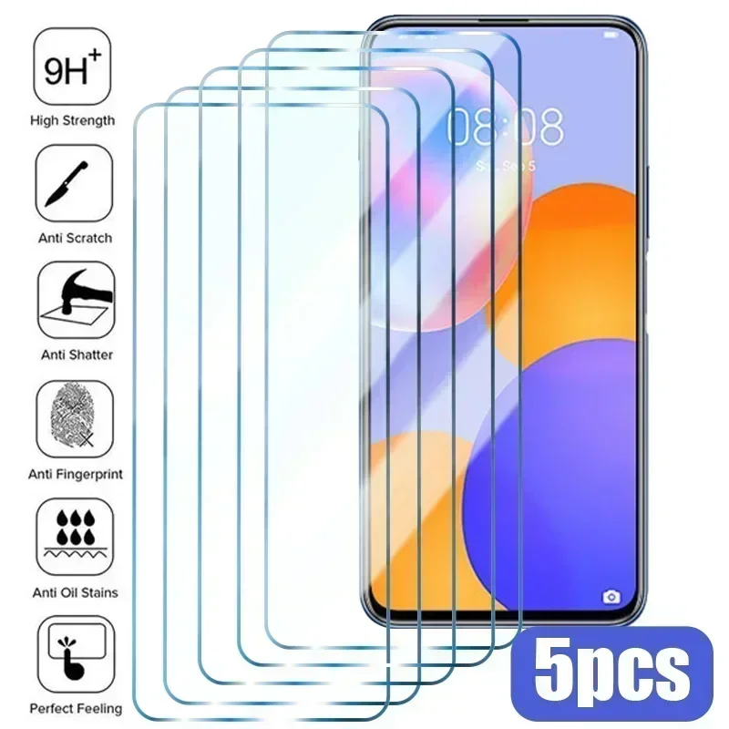 

5 шт. закаленное стекло для Huawei P30 P40 P20 Pro Lite E 5G Nova 5T защита экрана для Huawei Mate 20 Lite P Smart Z 2021 2019