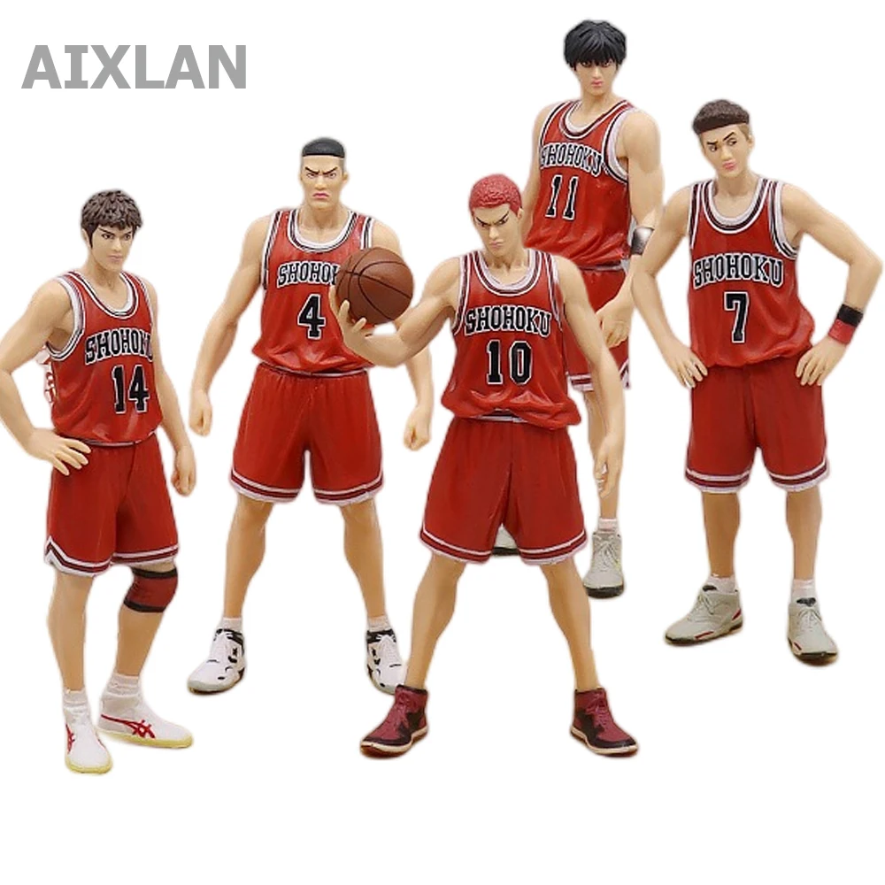 

17cm Slam Dunk Anime Figures Gk One And Only Figure Shohoku Basketball Team Figurine Pvc Statue Model Collection Ornament Gifts