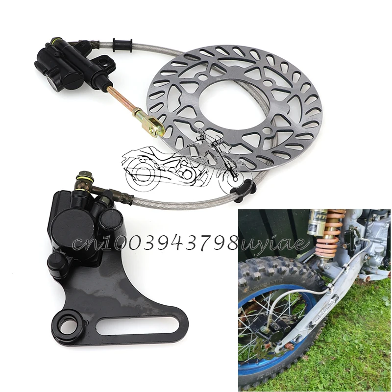 

15mm Rear Disc Brake System Caliper Pad for 125cc 140cc Pit Dirt Bike ATV Hydraulic Parts