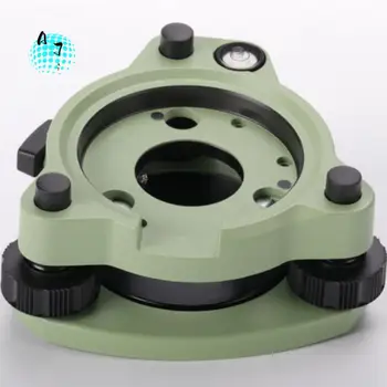 A07F-Three-Jaw Tribrach Without Optical Plummet For Leica Total Station Prism Base Connector GPS RTK