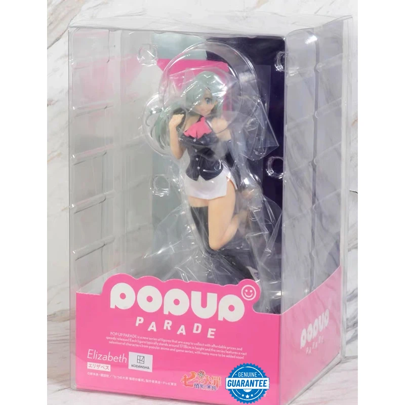 

In Stock Genuine Pop Up Parade The Seven Deadly Sins Elizabeth Liones 16cm Action Figure Toys Model Ornament Decor Gifts