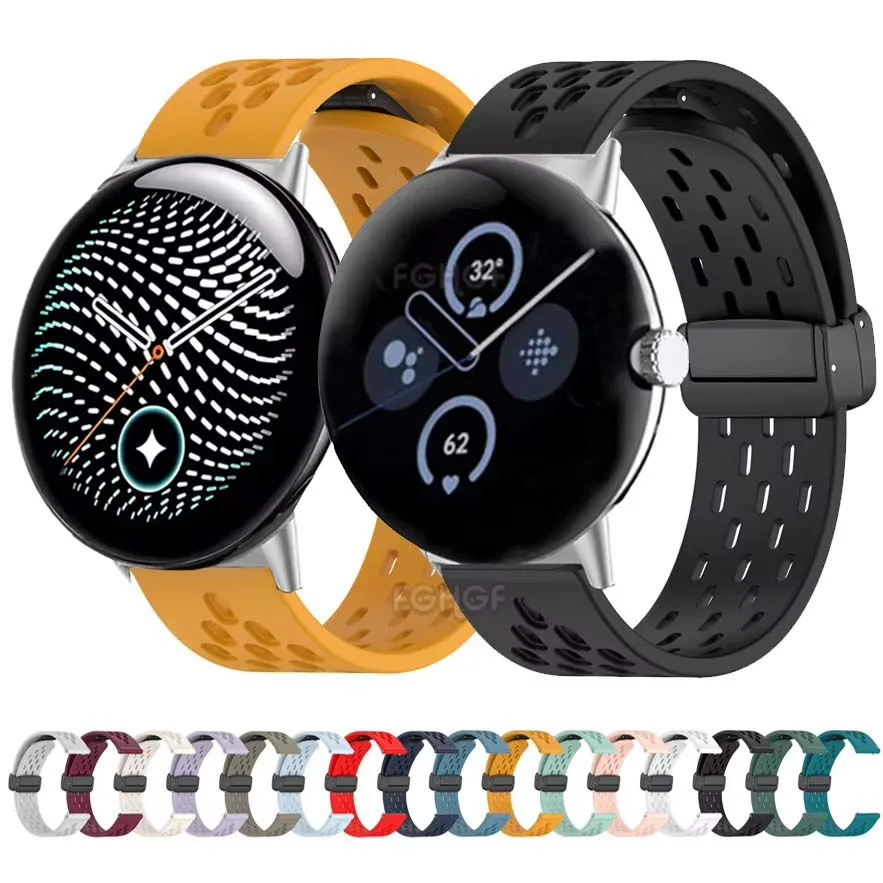 Premium Silicone Replacement Band for Google Pixel Watch - Versatile Wrist Strap Accessory