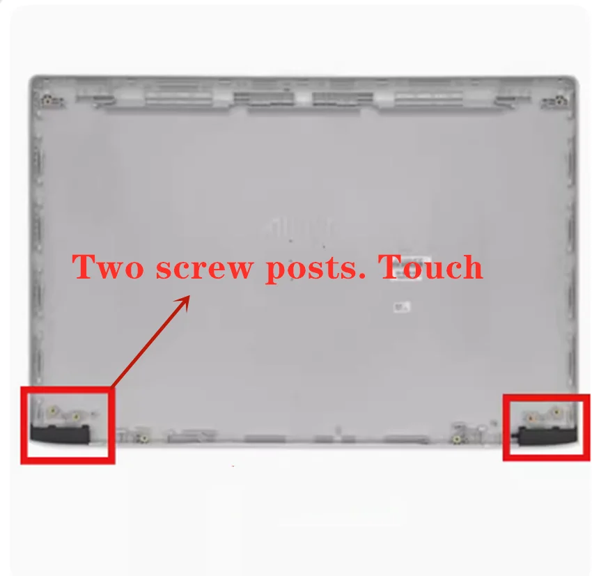 HP Probook 450 G5 노트북 용 새로운 실버 쉘, 비 터치/터치 LCD 뒷면 커버/화면 후면 덮개 커버/하단 기본 케이스