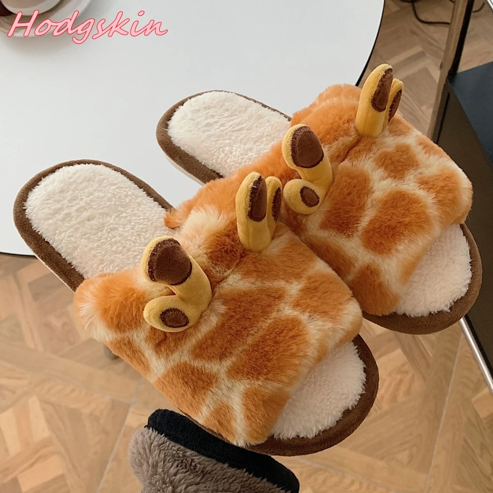 Autumn Winter Women Slippers Round Toe Slingback Slip On Flat with Shoes 2024 Mixed Colors Newest Warm Women Cotton Shoes