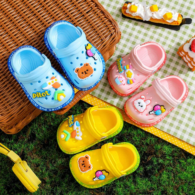 Baby Sandals Summer Baby Shoes Sandals For Girls Boy Mules Baby Girl Shoes Cartoon Sandal Infantil Boy Children's Garden