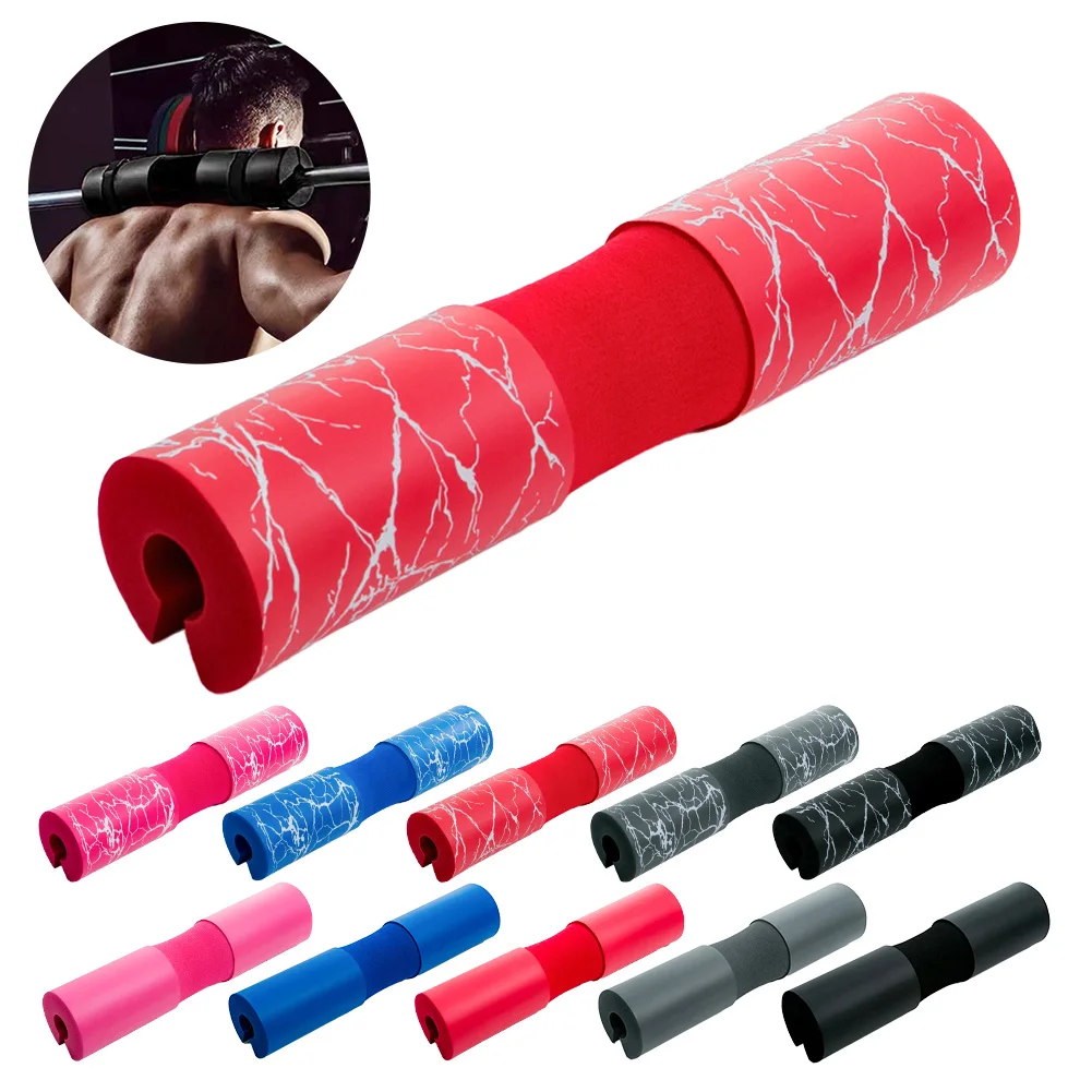 Barbell Shoulder Pads Gym Fitness Thickened Non-slip Weightlifting Squat Strength Workout Dumbbel Neck Support Protection Pad