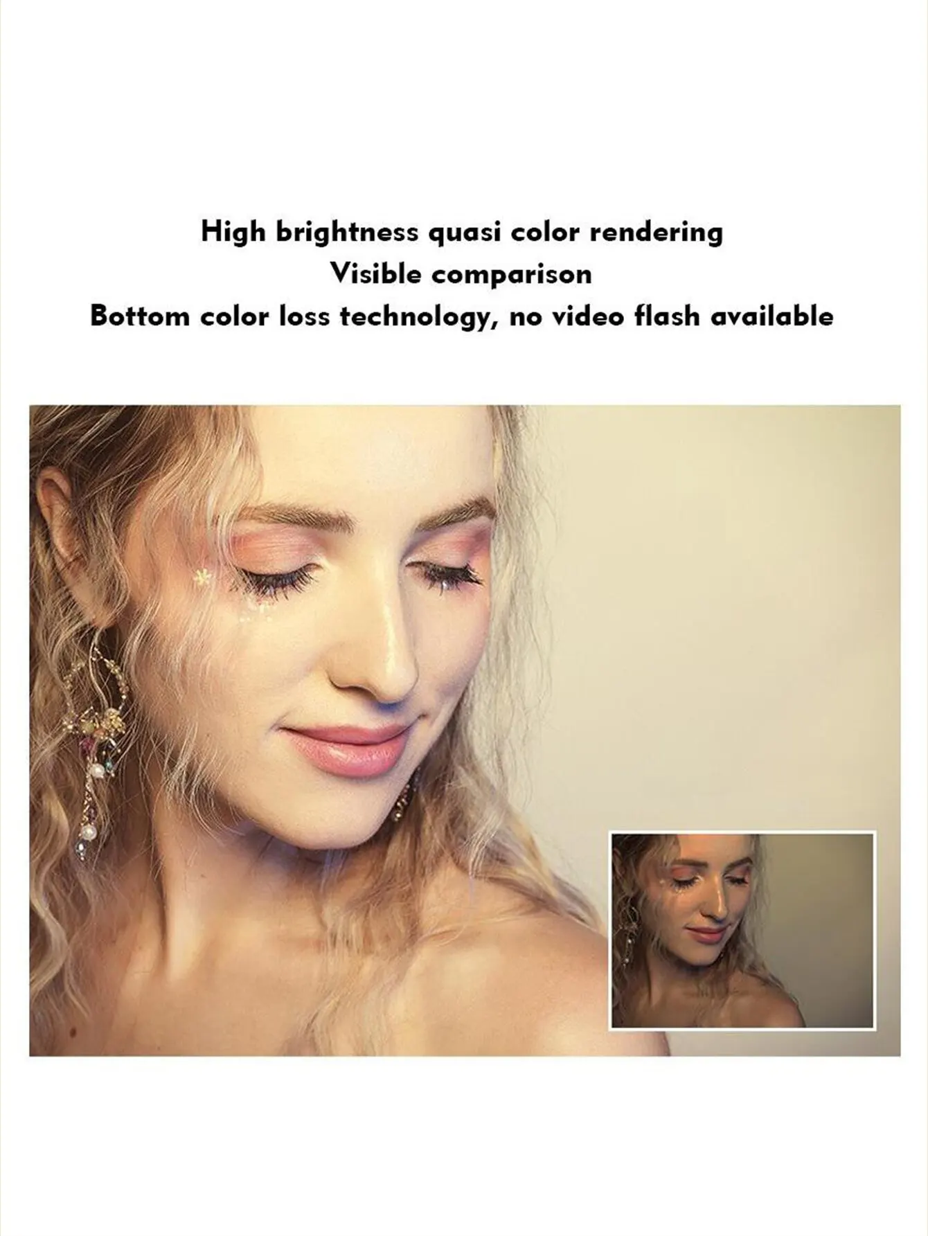 Makeup Mirror With Light USB Rechargeable White Pink LED Daylight 3 Lighting Modes Detachable Storage Base makeup mirror