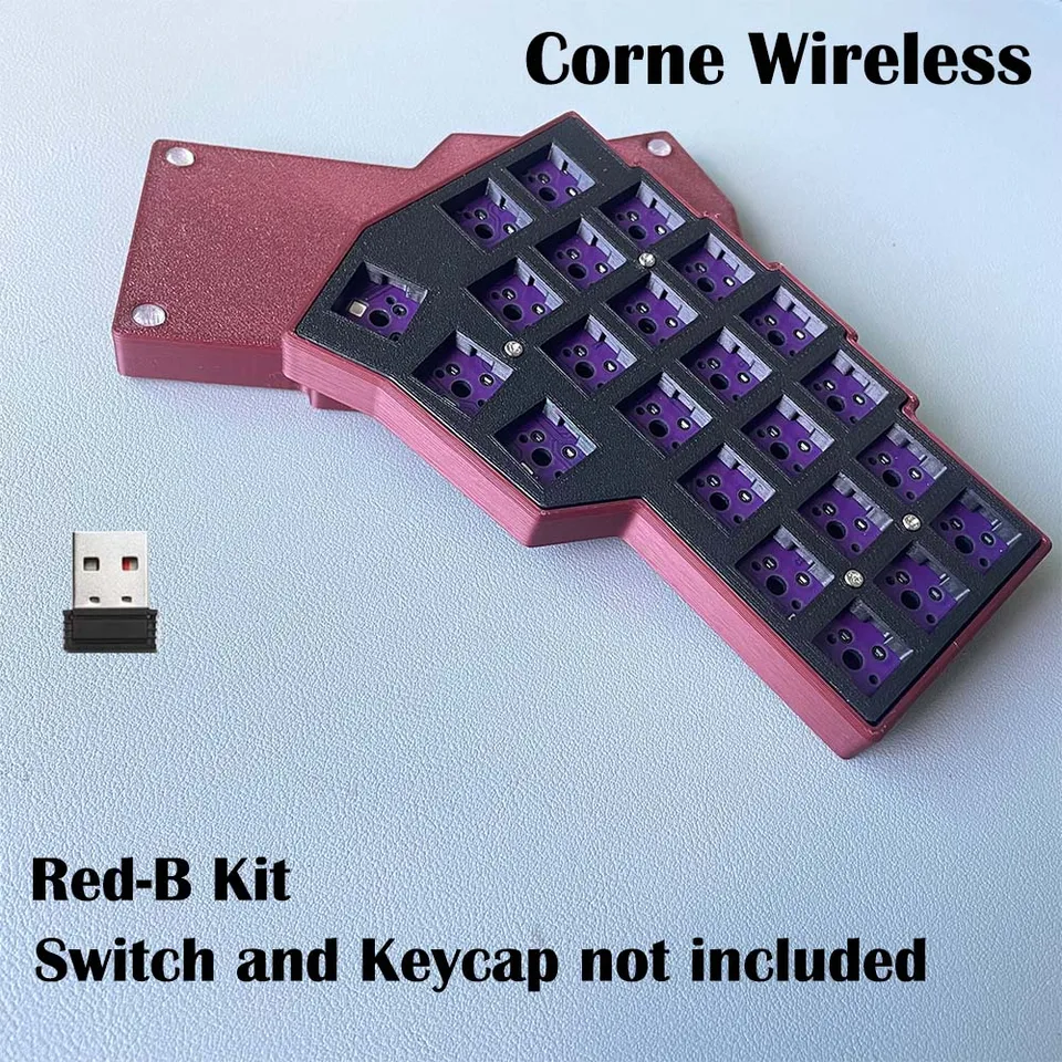 Corne v4 MX ワイヤレスキーボード CORNE V4 2.4G Wireless MX Mechanical Keyboard Hot-swappable Split