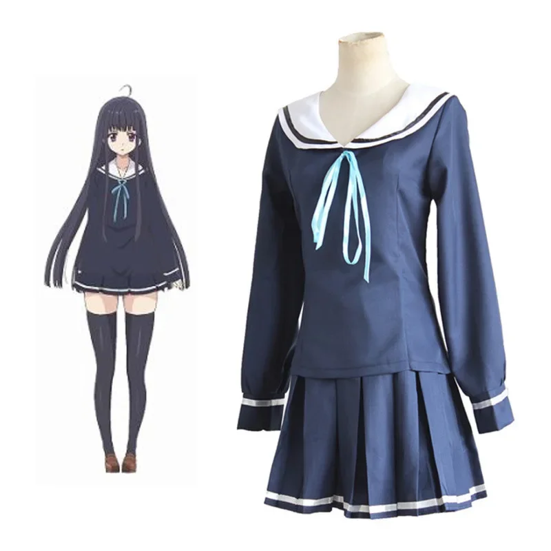 

Unisex Anime Cos Nikaidou Kaho Cosplay Costumes Outfit Halloween Christmas Uniform Custom Size