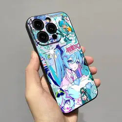 Kawaii H - Hatsune Miku Phone Case - Adorable Anime Protective Cover - iPhone 14 Plus (Z1)