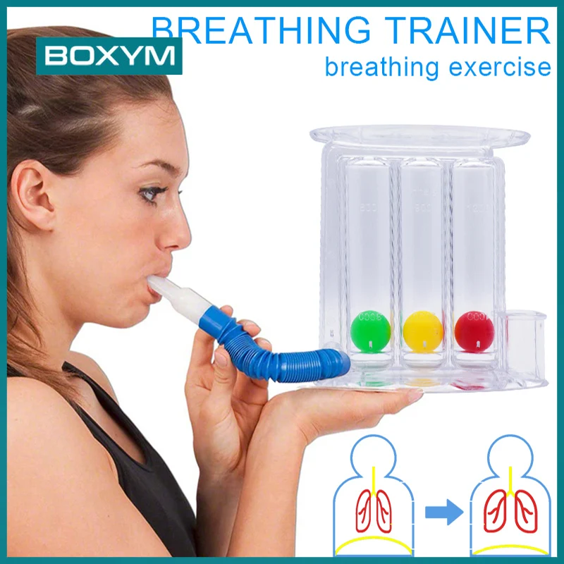 BOXYM3BallBreathingTrainerHomePulmonaryFunctionRehabilitation