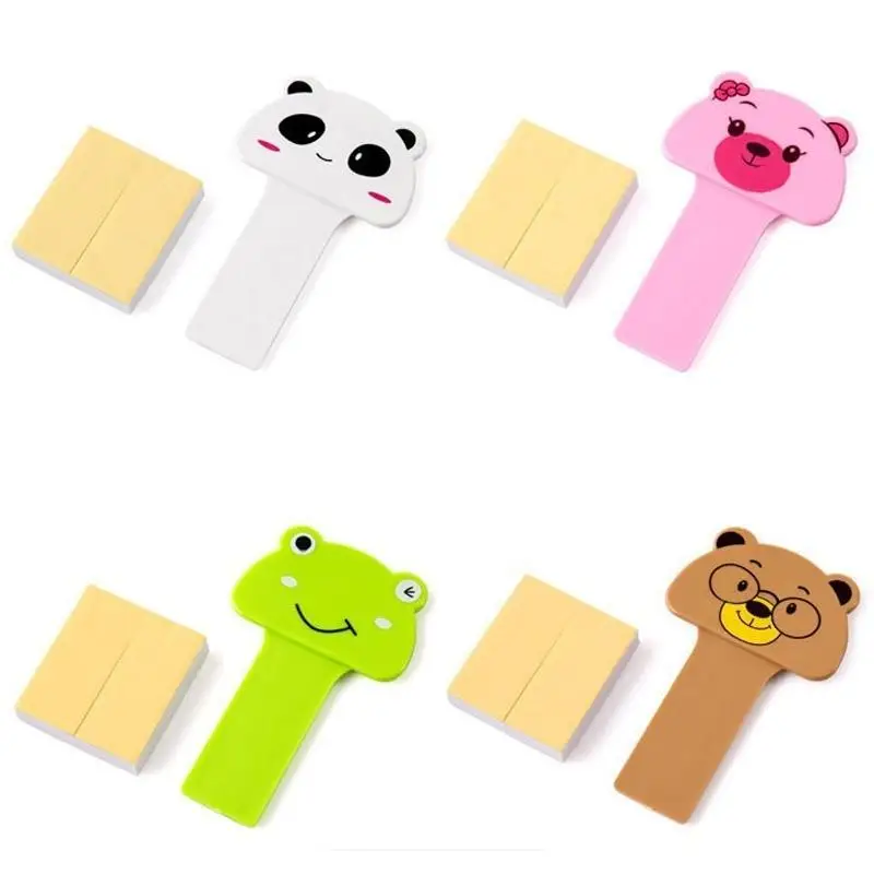 Creative Cartoon Toilet Lid Holder Convenient Home Toilet Lid Release Handle Non Dirty Hand Plastic Cartoon Toilet Lid Holder