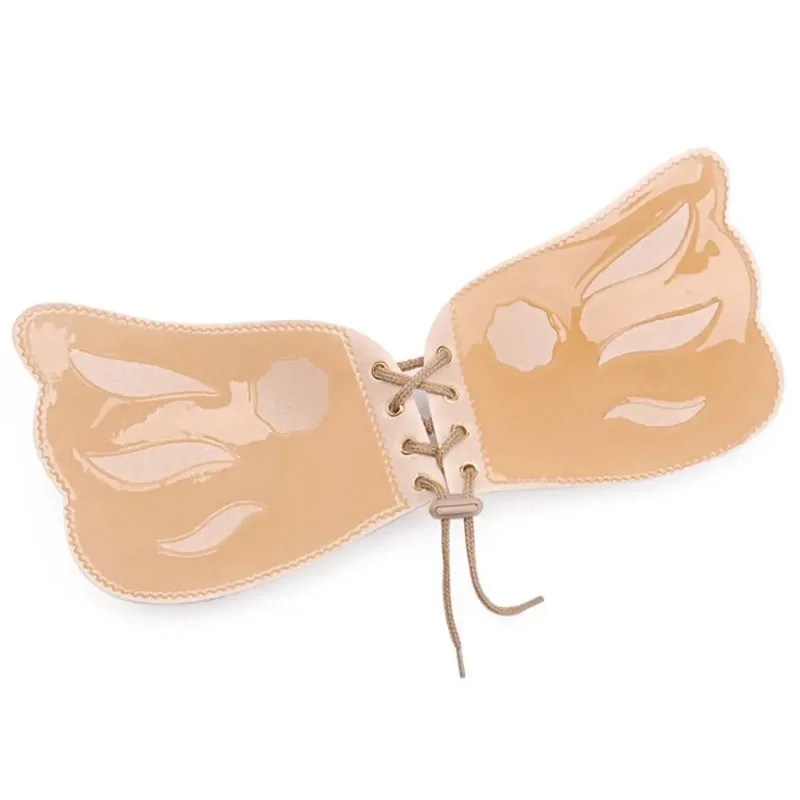 Women Bra Nipple Cover Bras Push Up Bra Nipple Stickers Bra Without Straps Invisible Female Adhesive Nipple Women Strapless Bra