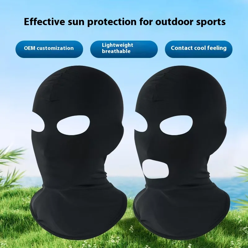 Unisex Breathable Cycling Face Mask - Ice Silk Fabric