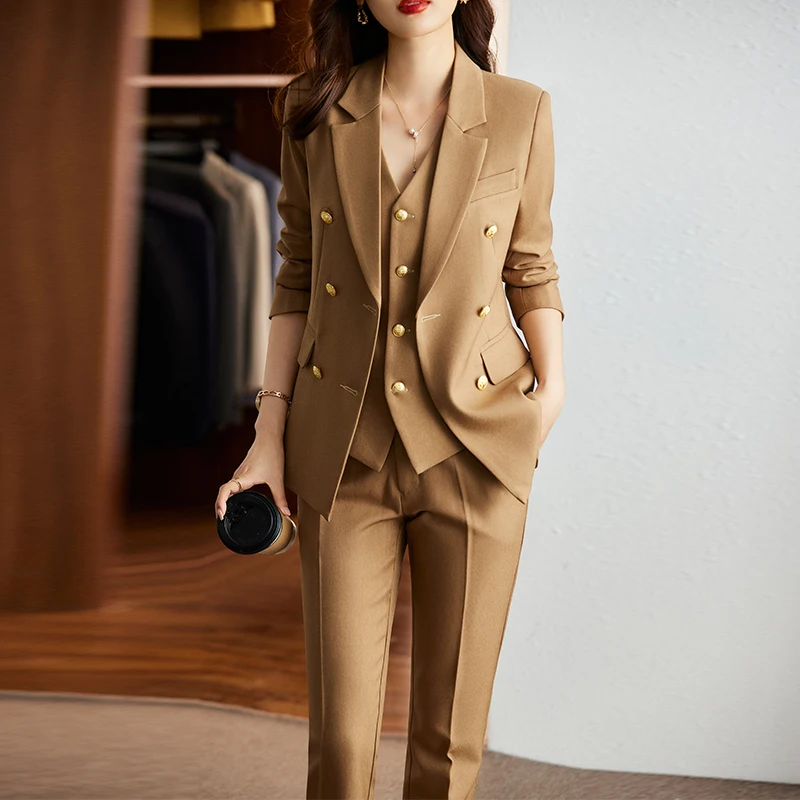 women's-spring-fall-office-suit-fashion-blazer-vest-pantsuit-simple-solid-color-long-sleeve-trousers-blazers-pants-sets