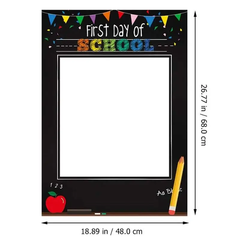 DIY Handmade Photo Frame First Day Of School Room Decoration Selfie Photo Crafts Home Decor Accessories