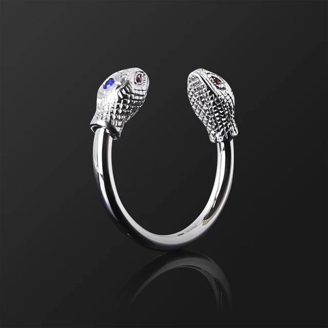 Sterling silver cock ring - Penis ring- Adjustable penis - jewelry