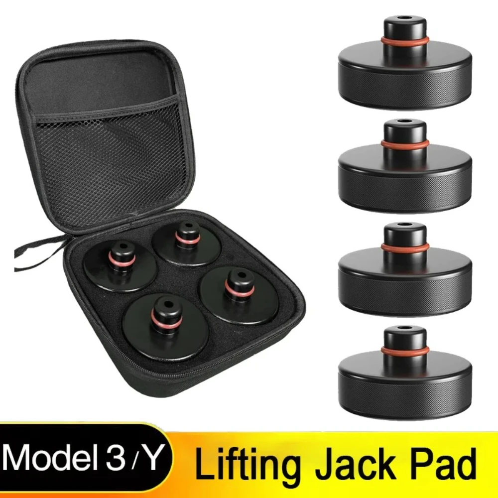 Kit de réparation de pneus Jack Pad pour Tesla modèle 3 S X Y Juniper 2026 2025 2024, accessoires de voyage, adaptateur de coussin de levage en caoutchouc pour voiture