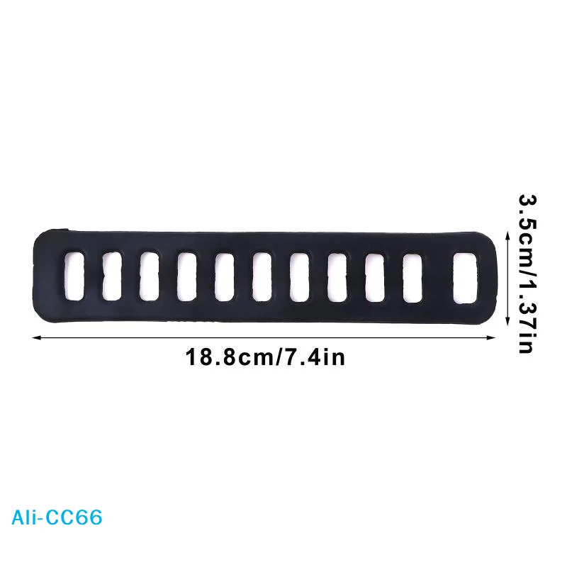 Rubber Chain Straps for Bicycle Rack and Spare Tire Mounting