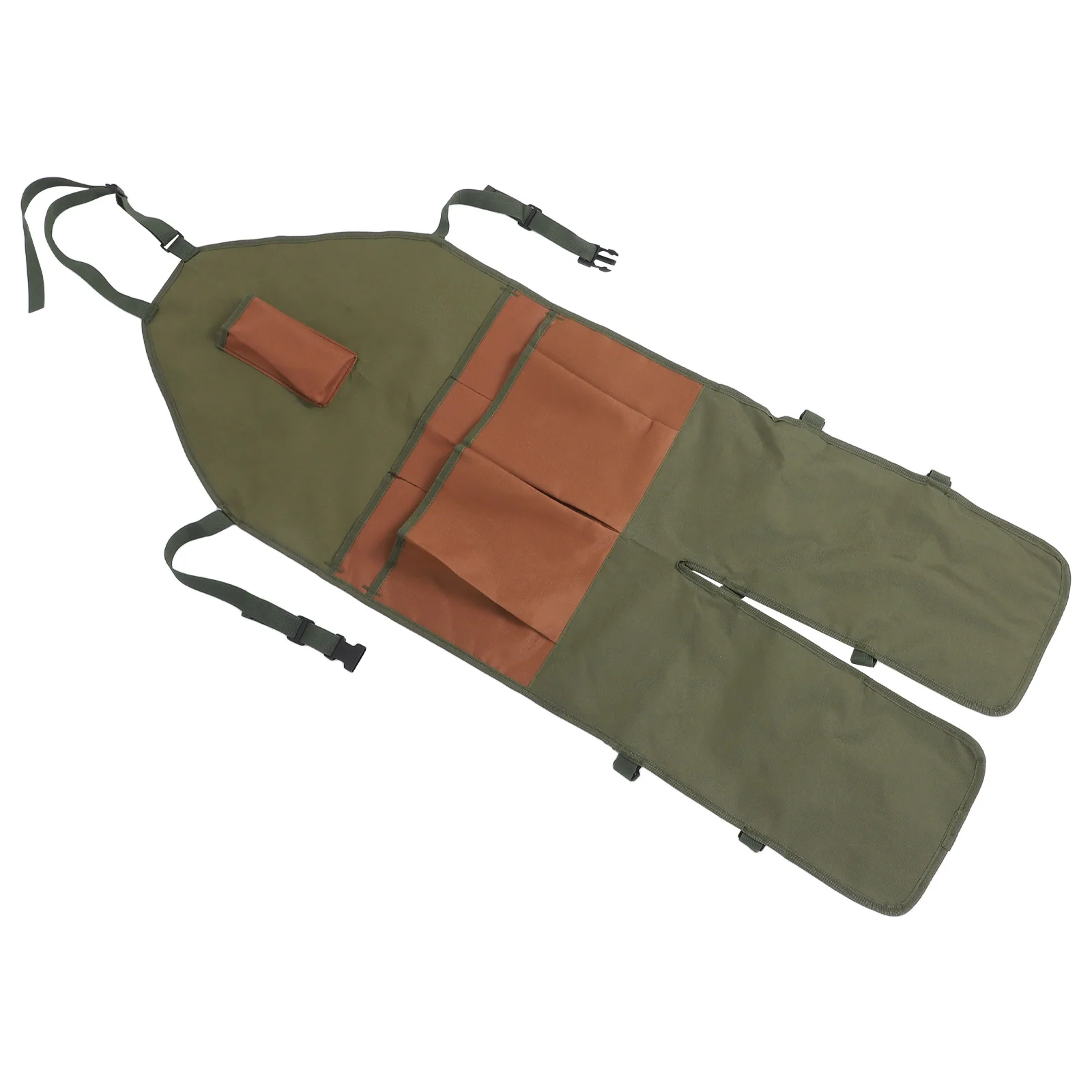 Apron With Pockets Split Leg Adjustable Multifunctional Apron For Gardening Men Women Cooking Outdoor Woodwork Vegetable P