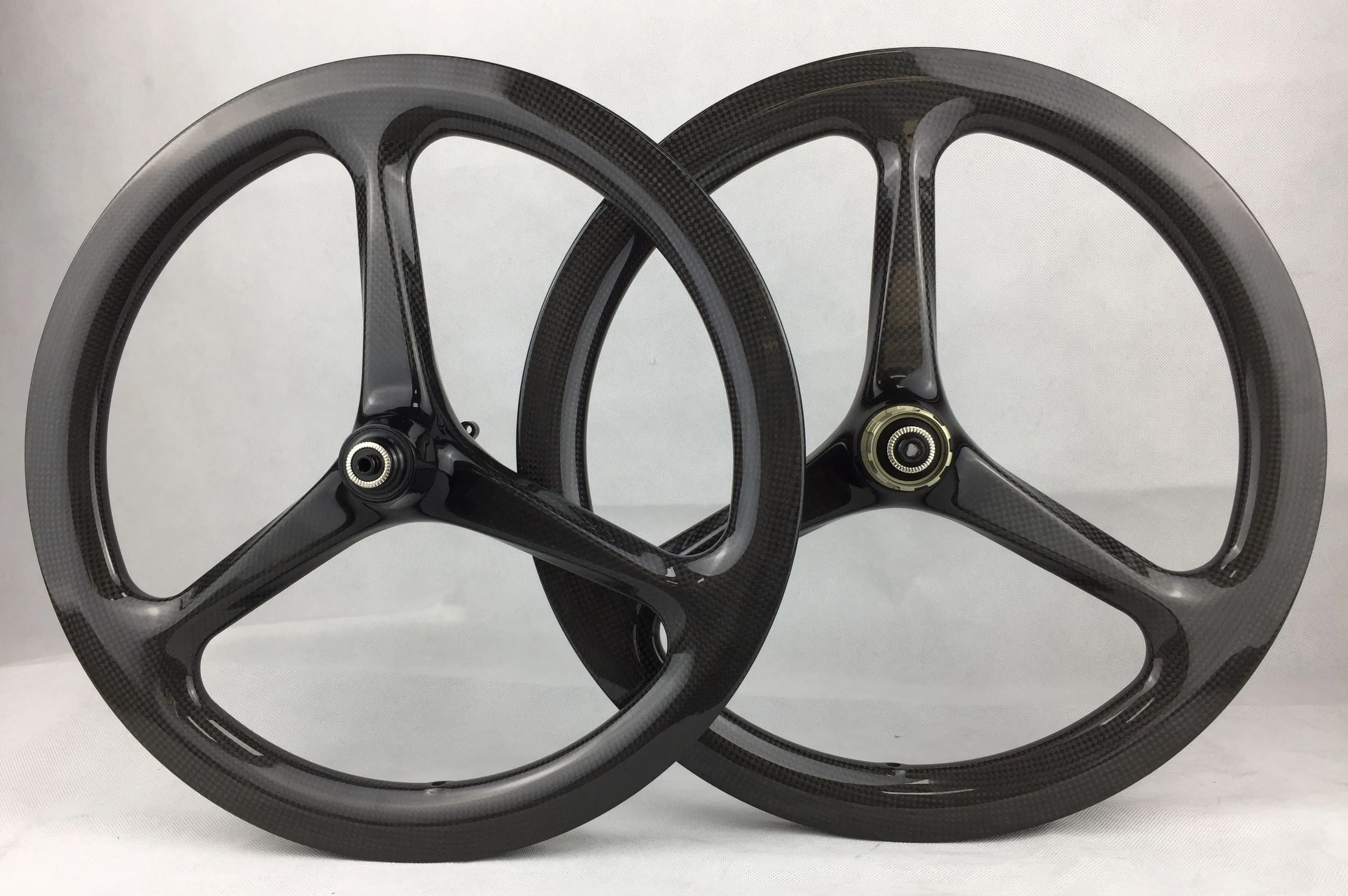 Bicyclewheels20inch3spoke406CarbonClincherBMXWheelsfor