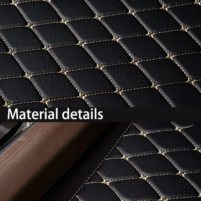 PU Leather Car Floor Mats 3