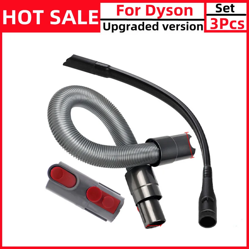 For Dyson V8 V10 V7 V11 Vacuum Cleaner Replacement Flexible Crevice Tool Hose Attachments