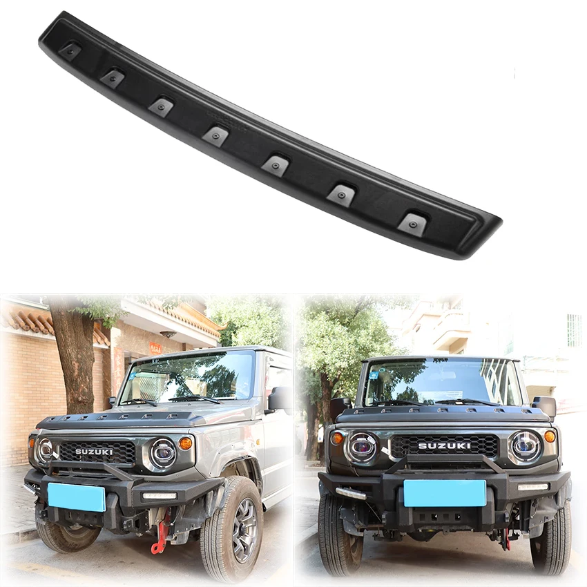 スズキ ジムニー 豪州純正ボンネットプロテクター バグガード SMOKE