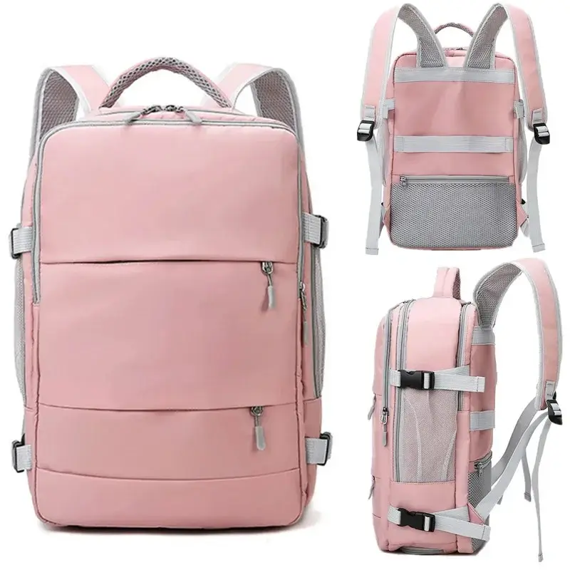 Large Capacity Waterproof Travel Backpack for Women – Anti-Theft Casual Bag with Luggage Strap and Laptop Compartment Bags & Storage Items Small backpacks