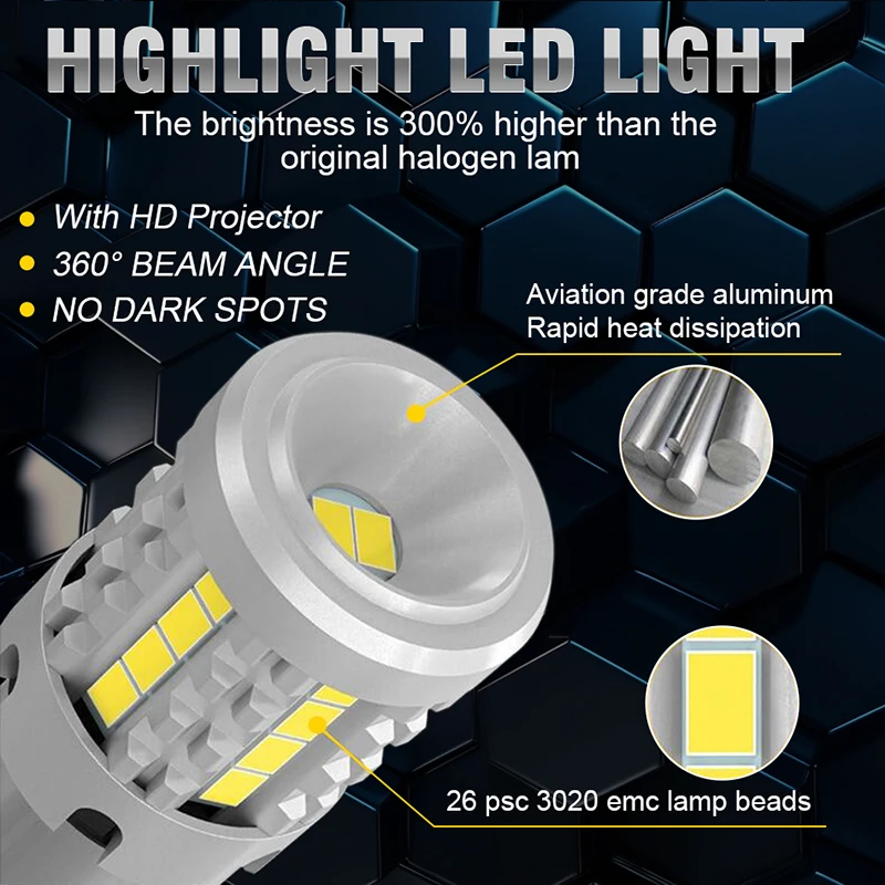 7743 LED ĵ  ,   õ, T25 LED , T20 3030 SMD PY21W W21W P21/5W 3157 BAY15D 7443 7443 3157, 2 