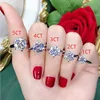 Sparking 5CT Moissanite Rings For Women Engagement Wedding Band 925 Sterling Silver Classic Romantic 6 Claws Ring Jewelry Gift 6