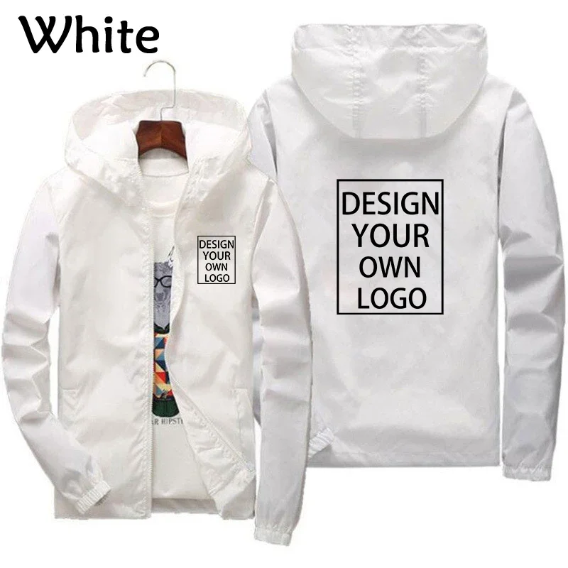 Team Unisex UV and Wind Resistant Zipper Jacket Men's and Women's Hoodies Outdoor Jackets Autumn