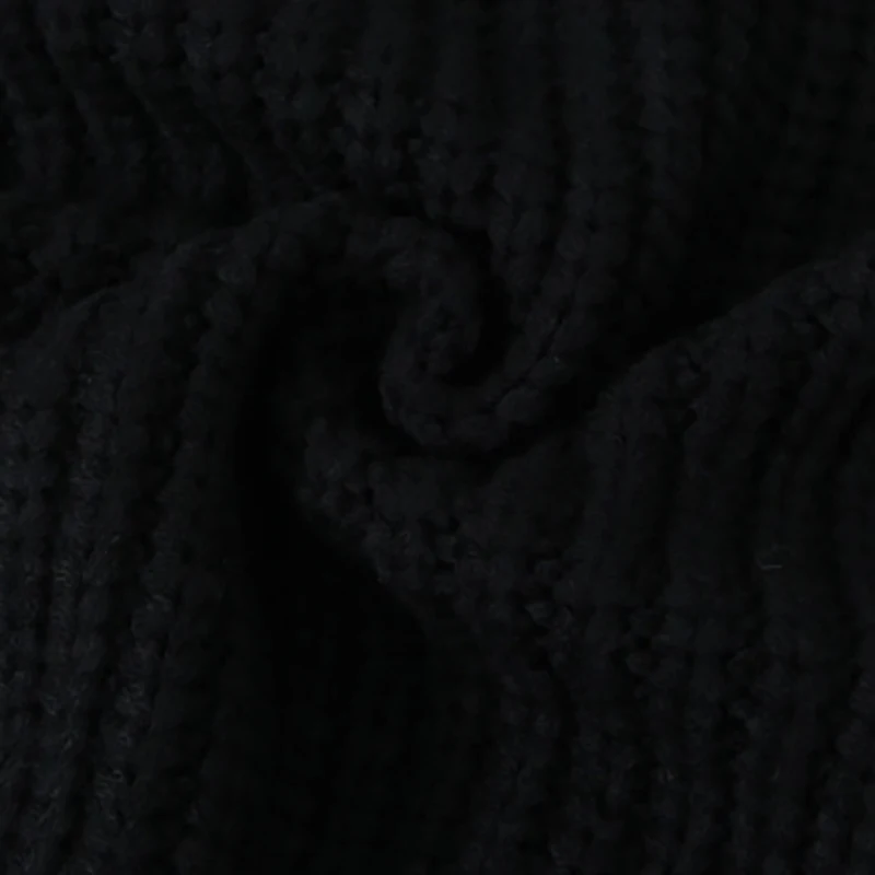 Fashion Plus Size Women Sweaters Cardigans Premium Casual Heavyweight Handcrafted thick-knit Stand Up Collar Horn Button Jacket