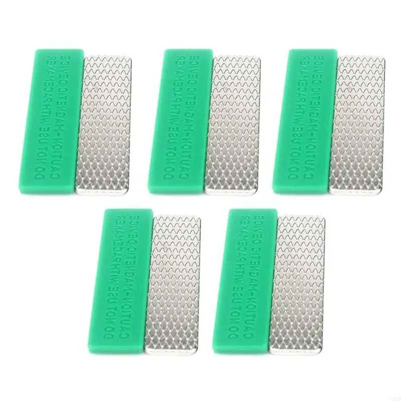 29ED 5Pcs 유니폼 재킷에 대 한 강력한 자기 이름 배지 홀더 이름 레이블 배지 자석 2 강도 자석 패스너