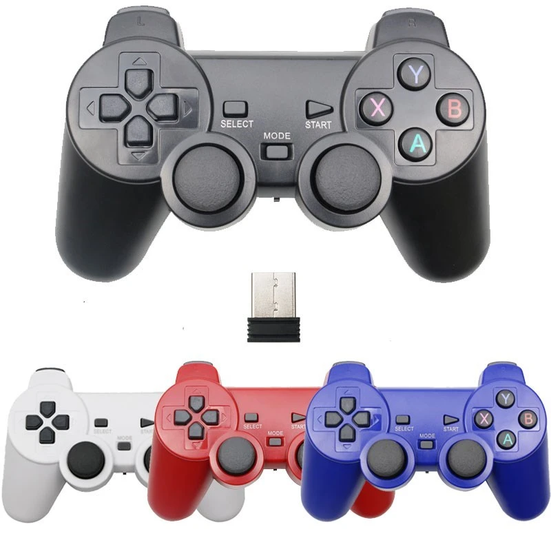 2 4g Wireless Gamepad For Ps3 Tv Box Android Phone Pc Joystick For Super Console X Pro Game Controller For Ps3 Accessories Gamepads Aliexpress