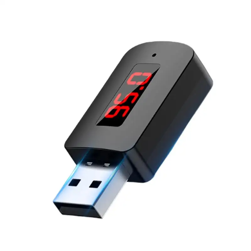 Wireless 5.4 Fm Transmitter Car Adapter Fast Transmission Wireless Receiver Enhanced Audio Strong Signal Stability For Car Kits