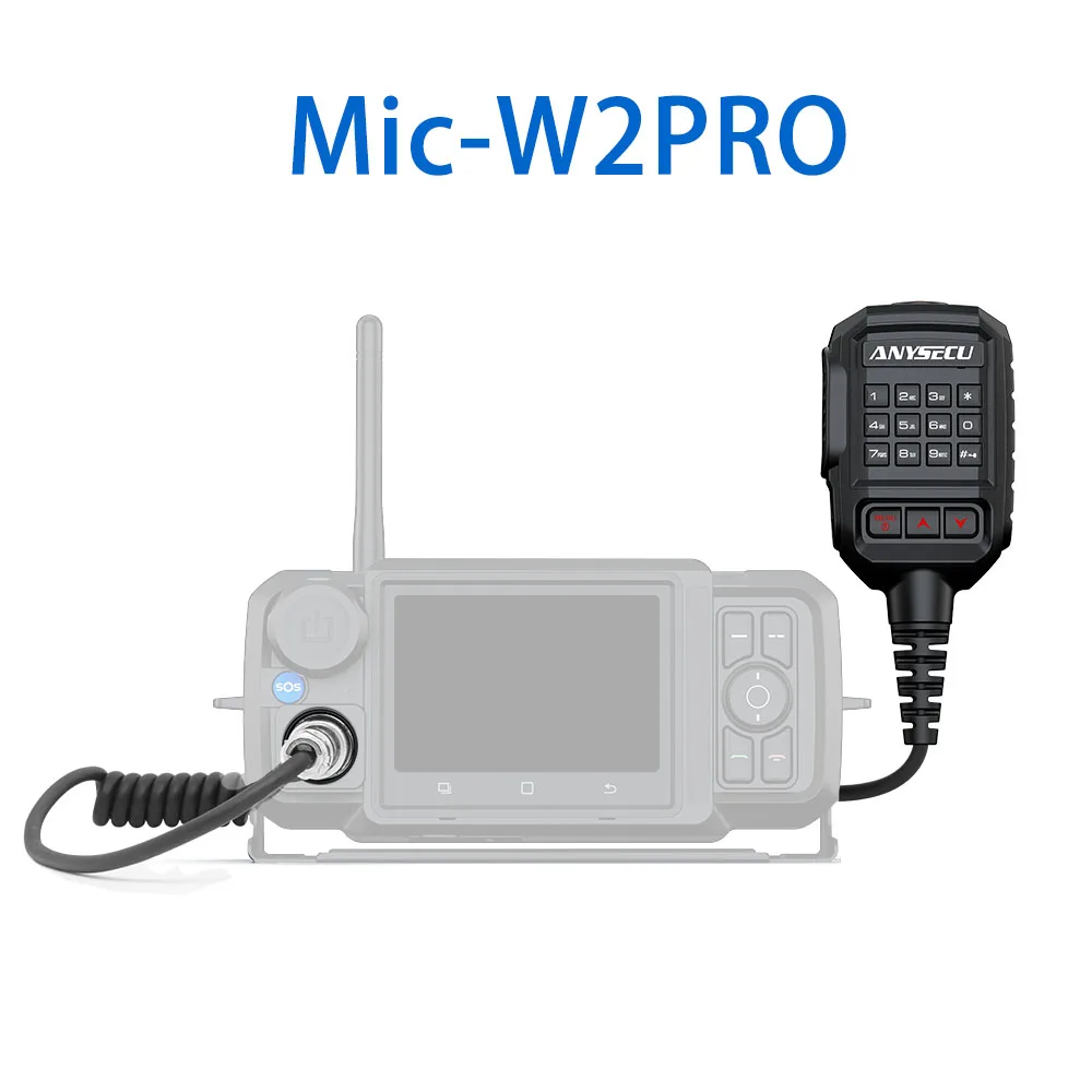 Оригинальный Сетевой радиомикрофон 4G, подходит для смартфонов ANYSECU 4G-W2Pro N61 или 4G-W2PLUS N60