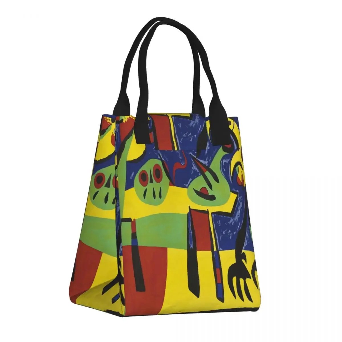 

Сумка для ланча для собак «лай в Луне», водонепроницаемая сумка-холодильник с абстрактным рисунком Джоан Миро, термоизолированная коробка бэнто для женщин, сумки-тоут для еды