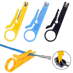 Multifunctional Wire Stripper & Crimper with Cutter and Cable Stripping Tool (Blue)