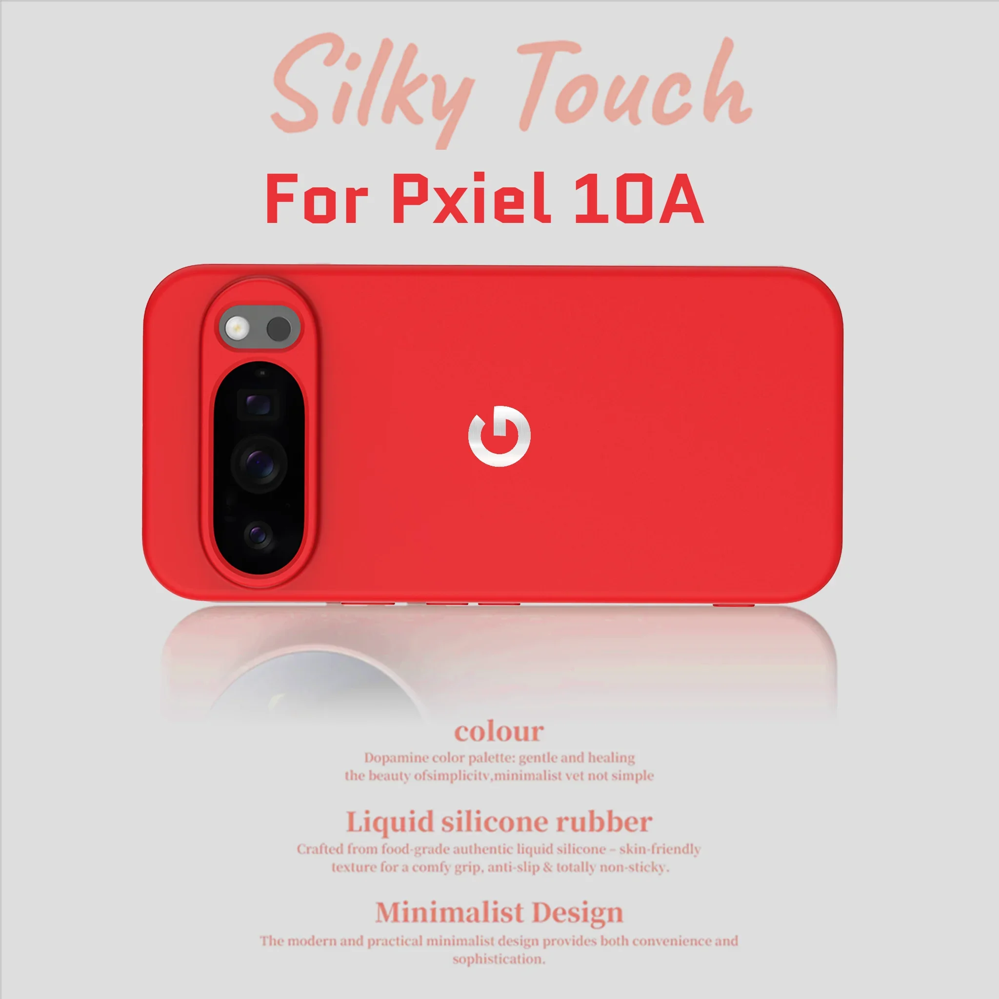 Premium Macaron Color Liquid Silicone Soft Case - Anti-Drop Protector Cover