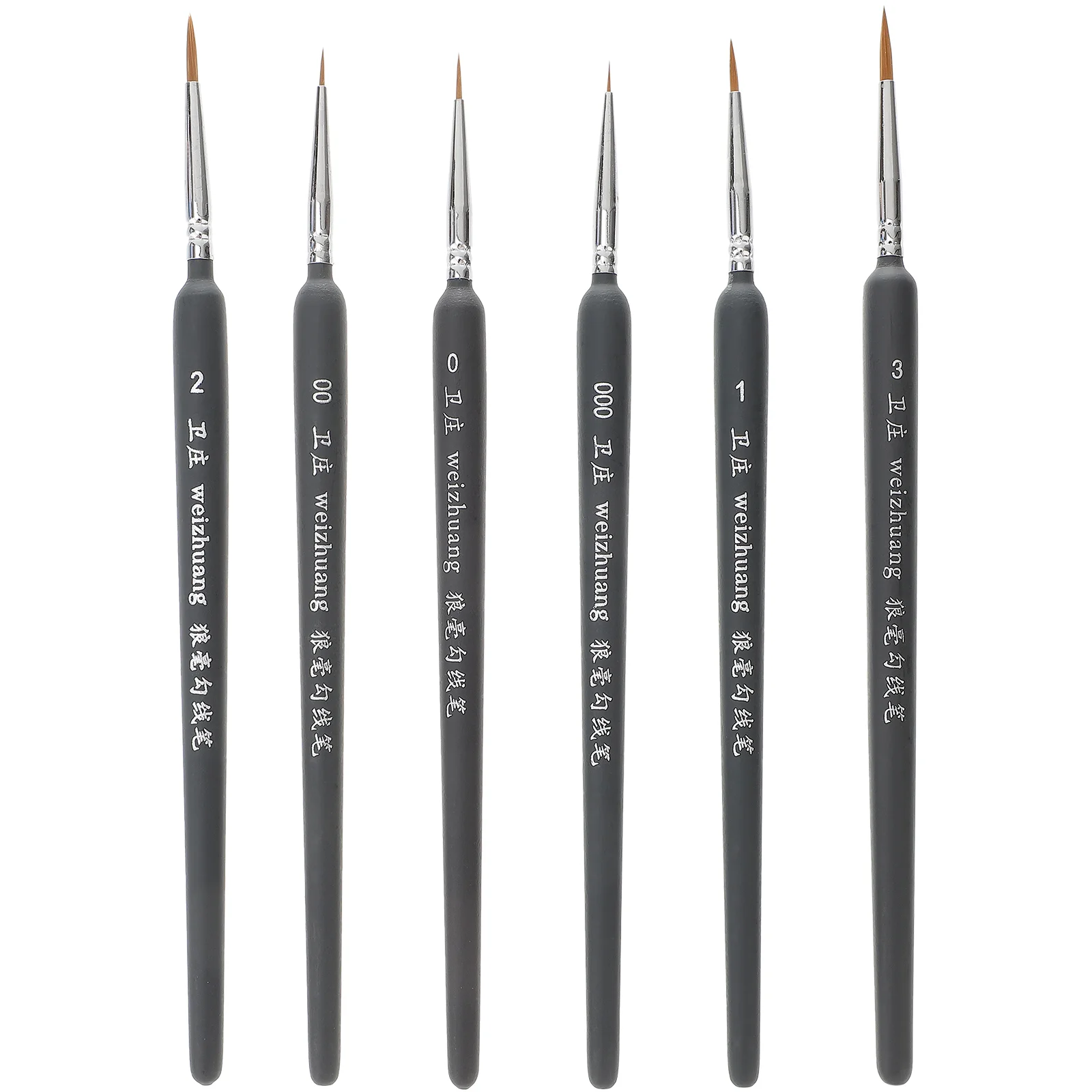 

3/5/6/9PCS Miniature Paint Brush Set Professional Nylon Brush Acrylic Painting Thin Hook Line Pen Art Supplies Hand Painted A3
