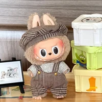 For 17cm labubu baby clothes outfi set cute dress up toy for labubu clothe Accessories 1