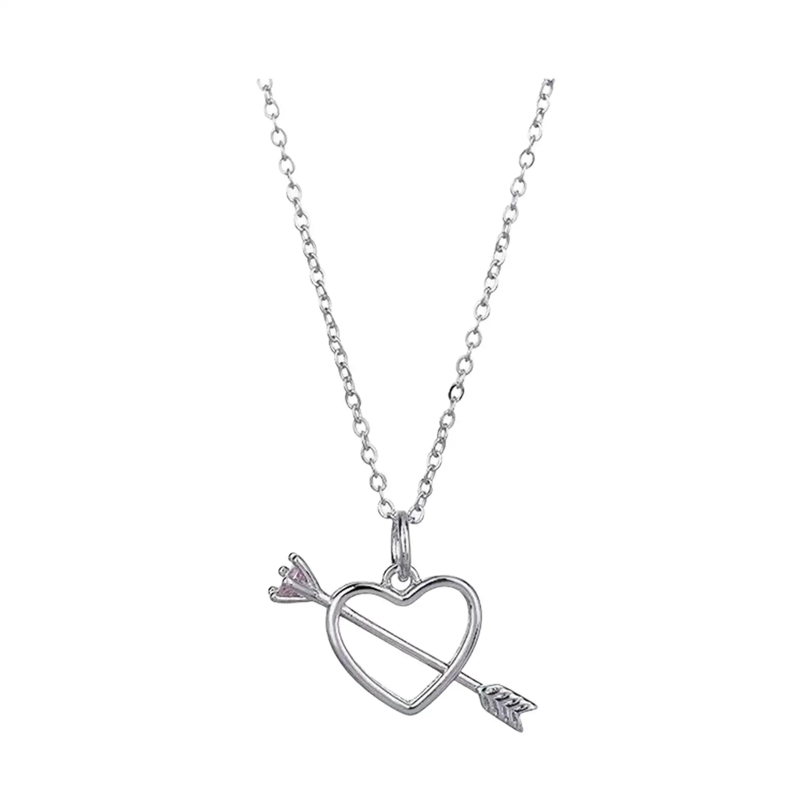 Elegant Pendant Necklace Ornament Clavicle Chain Charms Cupid Love