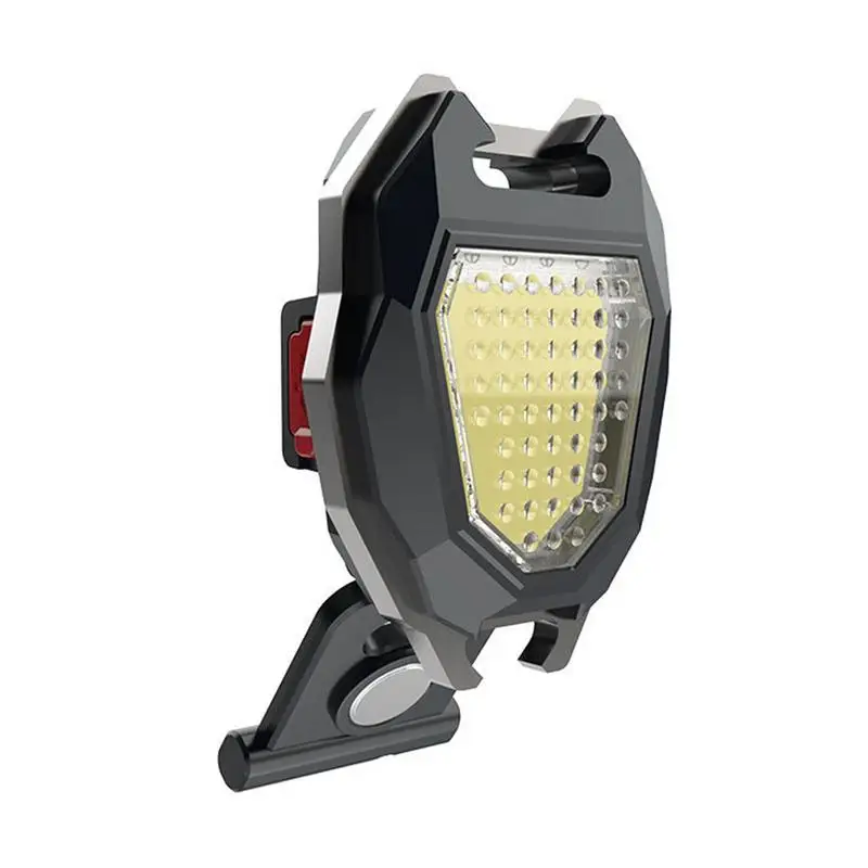 

Брелок для ключей, компактный светодиодный фонарик, перезаряжаемый светодиодный мини-брелок для ключей со свистком, портативный карман