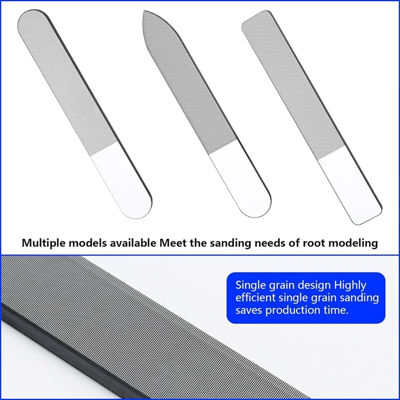 Grinding Tools 3 PCS Mirror Nano Glass Files Glass Polishing Files 8000 10000