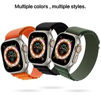 YAYUU Loop Straps For Apple Watch Band Ultra 2 49mm iwatch Series 10 9 8 7 6 SE 5 4 46mm 42mm 40-44mm 45-41mm G-hook sport strap - Image 2
