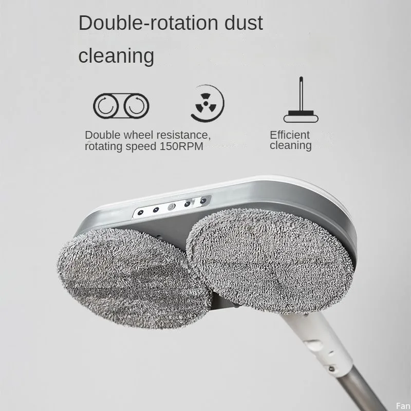 Electric Mop Battery 2000mah Rechargeable Wireless Handheld Household Intelligent Mop Sweeper Floor Scrubber Machine Spray Mop 5