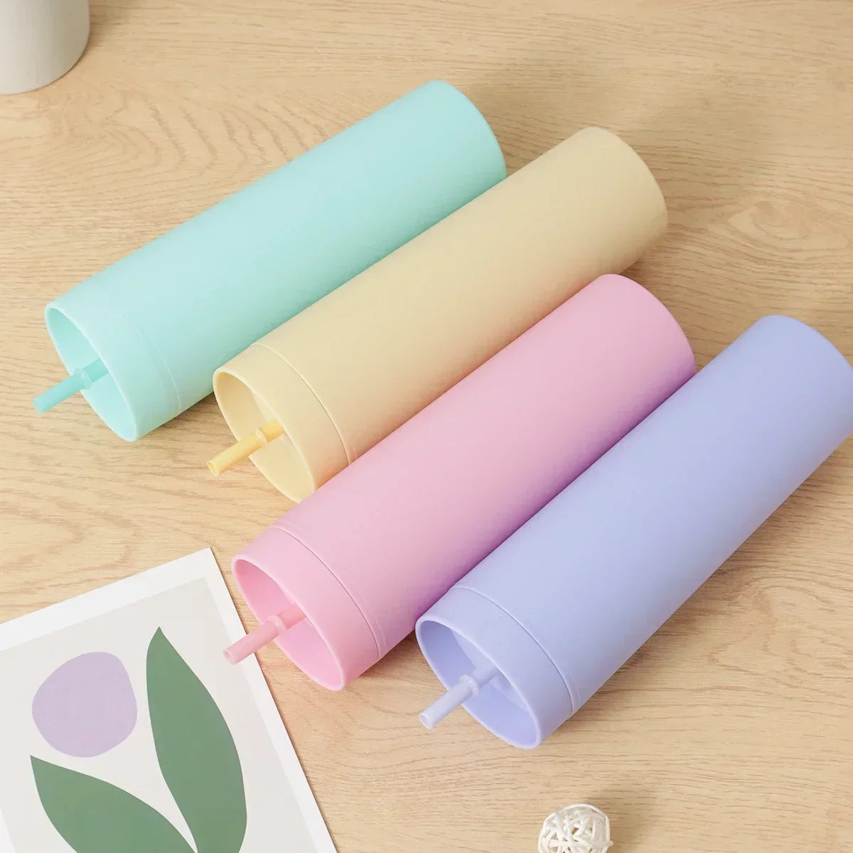 Made of acrylic material Plastic Tumbler Double Wall Design for Festival Party