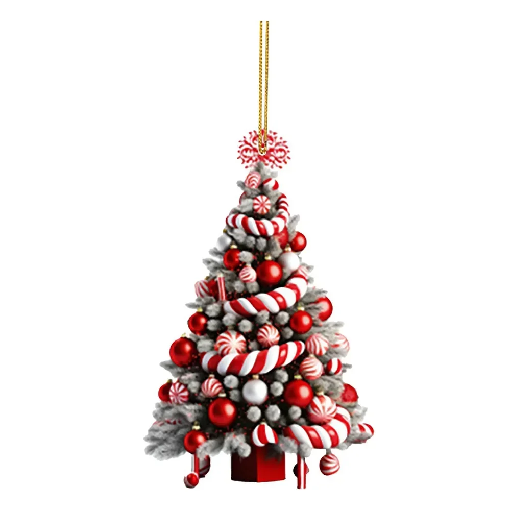 thumbnail image 1 of Adornos para árbol de Navidad, miniadornos colgantes para árbol de Navidad, exquisitos adornos para fiestas en el hogar, suministros para 2024, 1 of 5