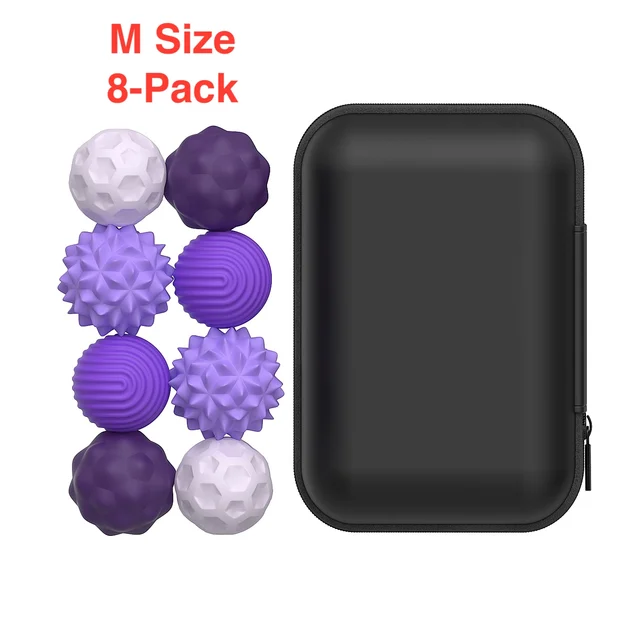 6 Bouncing Ball Stress Relief Ball Colorful Sensory Water
